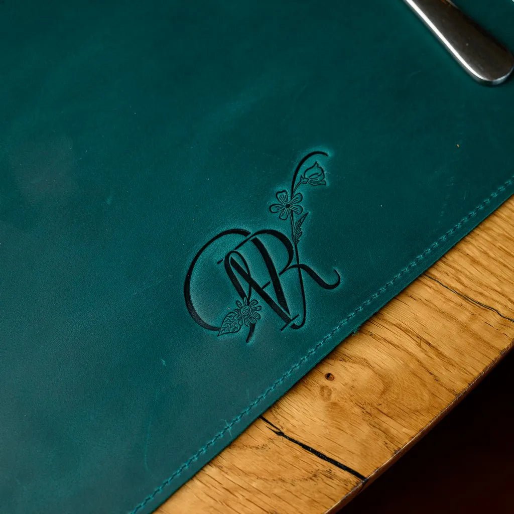 Rectangular Placemat in Crazy Horse leather (LP001) | Placemats & Coasters