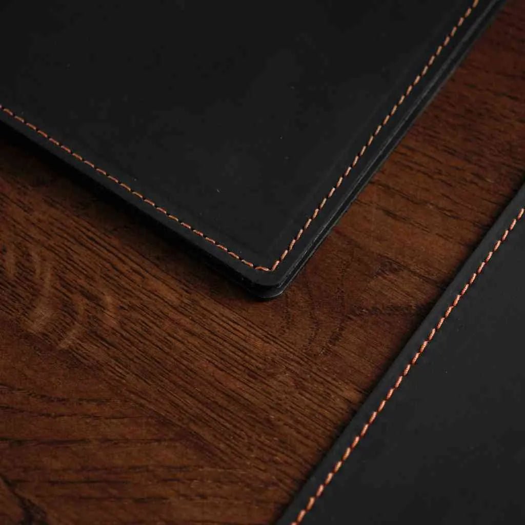 Rectangular Placemat in Crazy Horse leather (LP001) | Placemats & Coasters