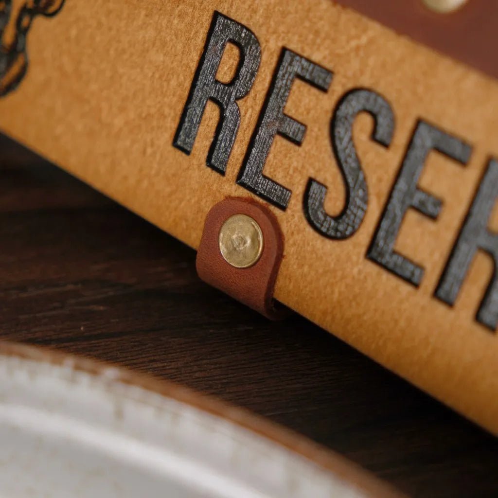 Restaurant Reserved Table Sign | Reserve Table Signs