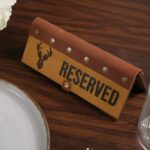 Restaurant Reserved Table Sign | Reserve Table Signs