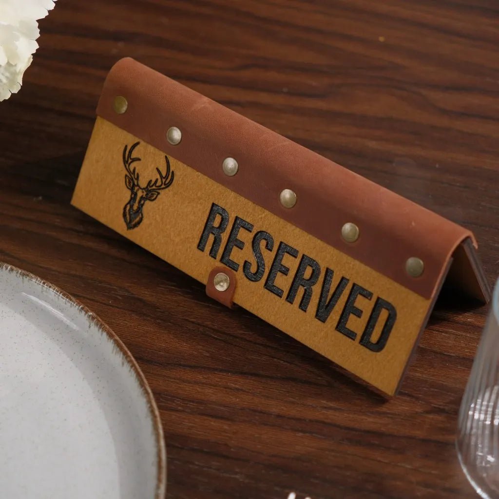 Restaurant Reserved Table Sign | Reserve Table Signs