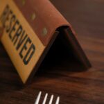 Restaurant Reserved Table Sign | Reserve Table Signs