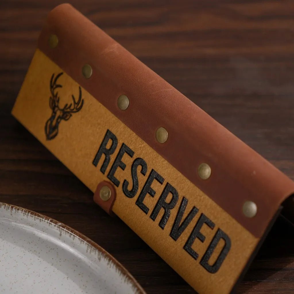 Restaurant Reserved Table Sign | Reserve Table Signs