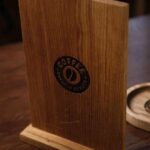 Table Stand Menu Holder for A5 Sheets with Brass binder (TT401A5) | Table Stands
