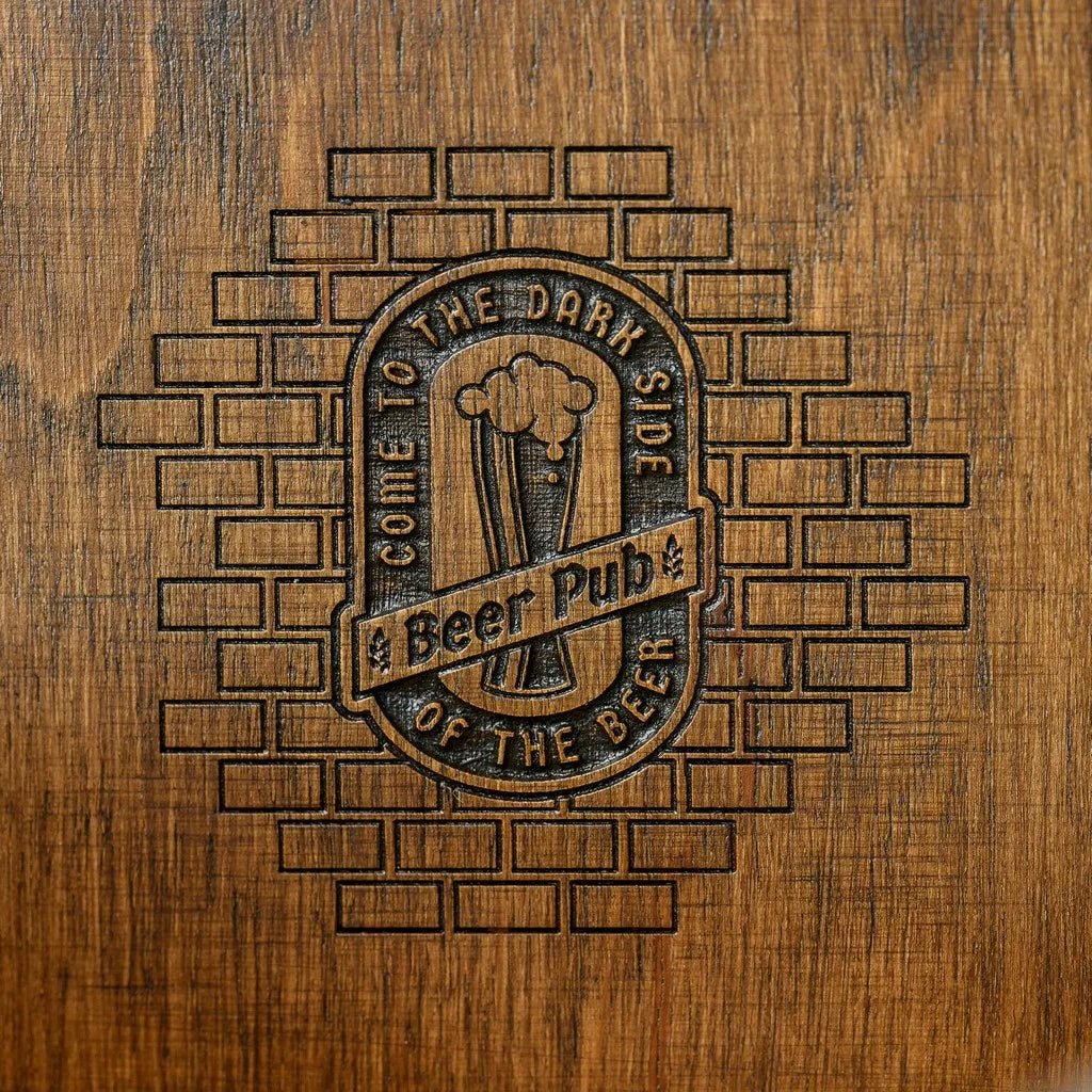 Tabletop Reserve Plate made of Plywood (TR06) | Reserve Table Signs