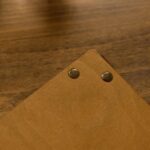 Wooden Menu Cover with Leather Spine (M06A5) | Menu Holder