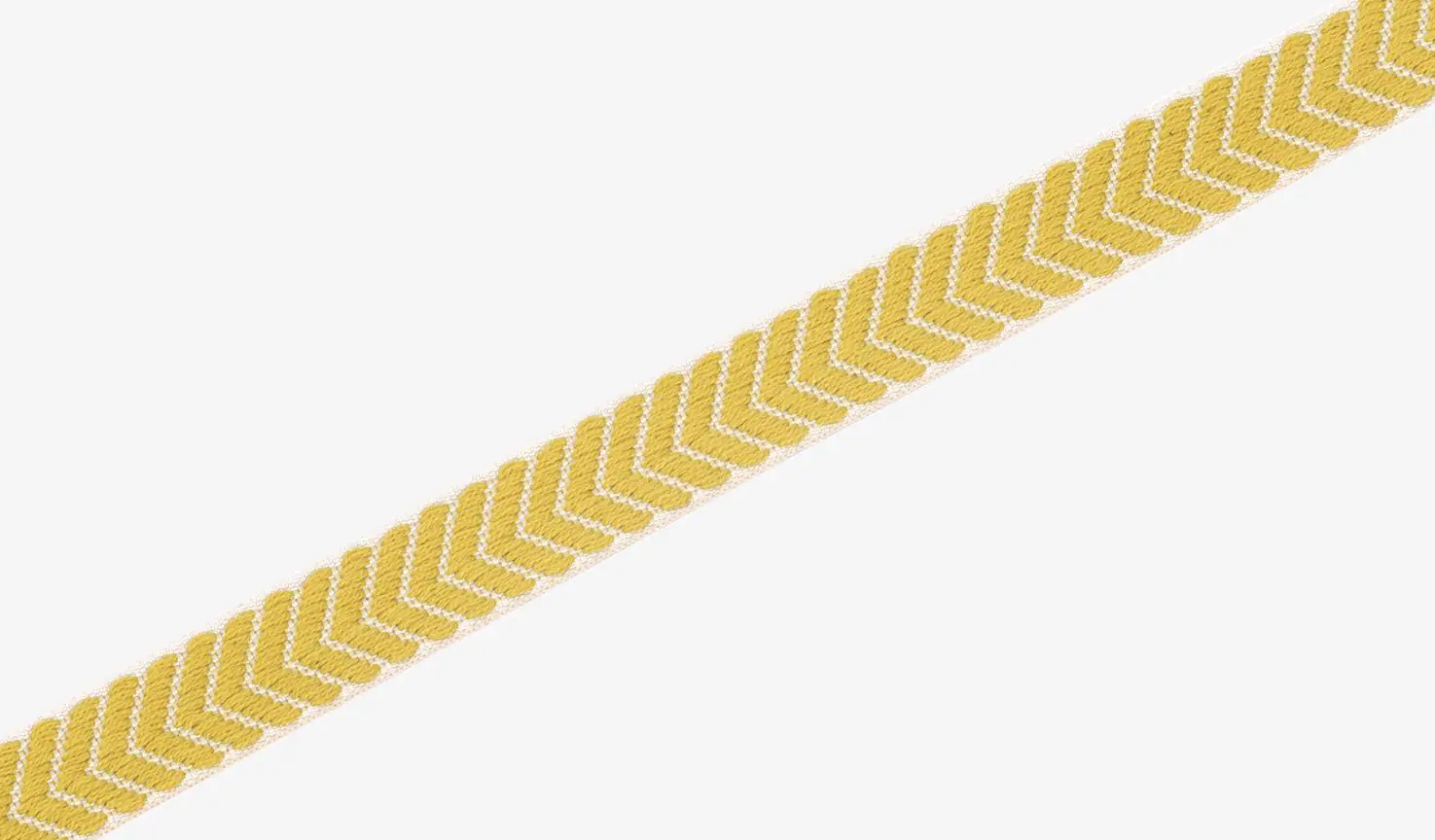 Curry Yellow 16 | Braids & Ribbons