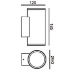 Jehan - V03316 | Wall Lights