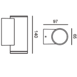 Naura - 140 | Wall Lights