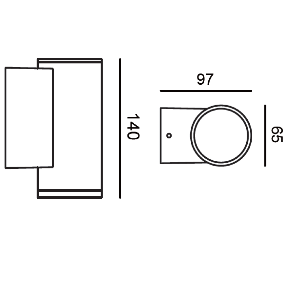 Naura - 140 | Wall Lights
