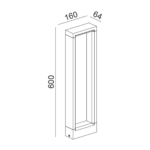 Ray - 600 | Wall Lights