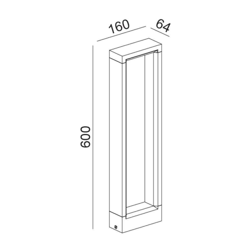 Ray - 600 | Wall Lights
