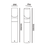 Milo - 900 | Wall Lights