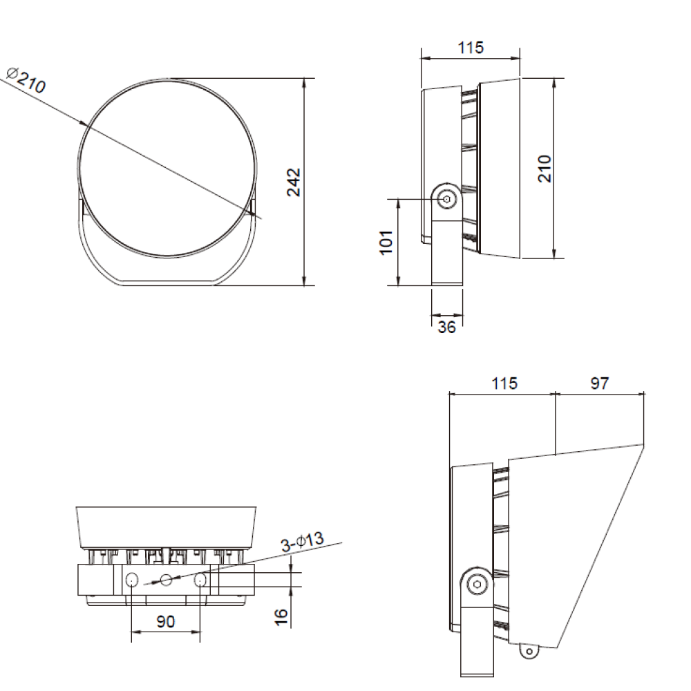 Fob - V11157 | Wall Lights