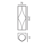 Marvel-T2 - GU10 | Wall Lights