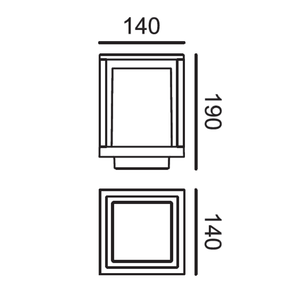 Oliver - V1702-E27 | Wall Lights