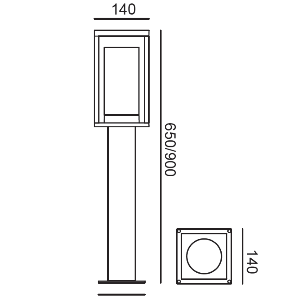 Mekko - 900 | Wall Lights