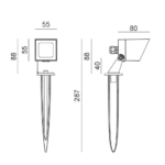 Tie - VX11245S | Wall Lights
