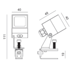 Tie - VX11246C | Wall Lights