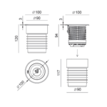 Turbo - VX21610 | Wall Lights