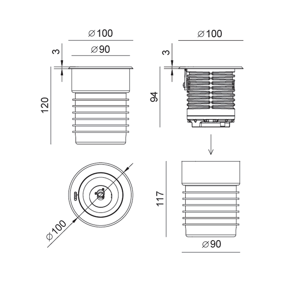 Turbo - VX21610 | Wall Lights