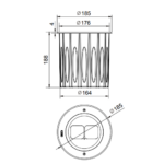Turbo - VX21820 | Wall Lights