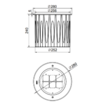 Turbo - VX21850 | Wall Lights