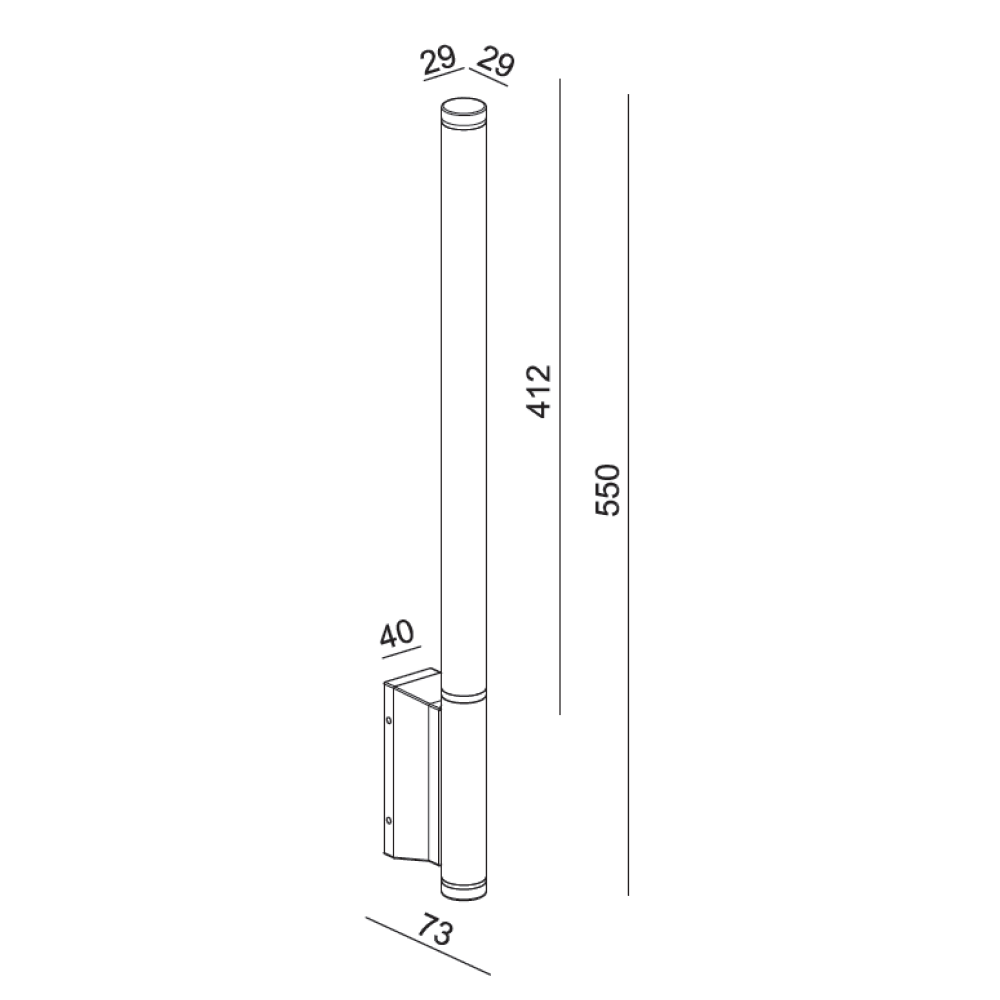 Vivo - V1812-550 | Wall Lights