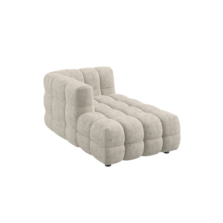 Module Chaise Lounge Left - Zena 15 fabric