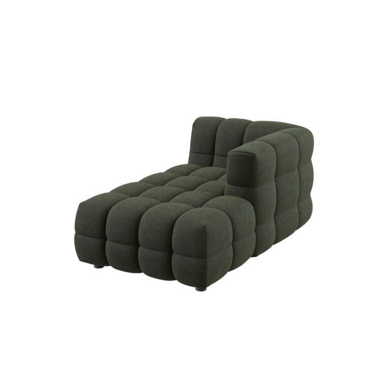 Module Chaise Lounge Right - Boogie 162 Fabric
